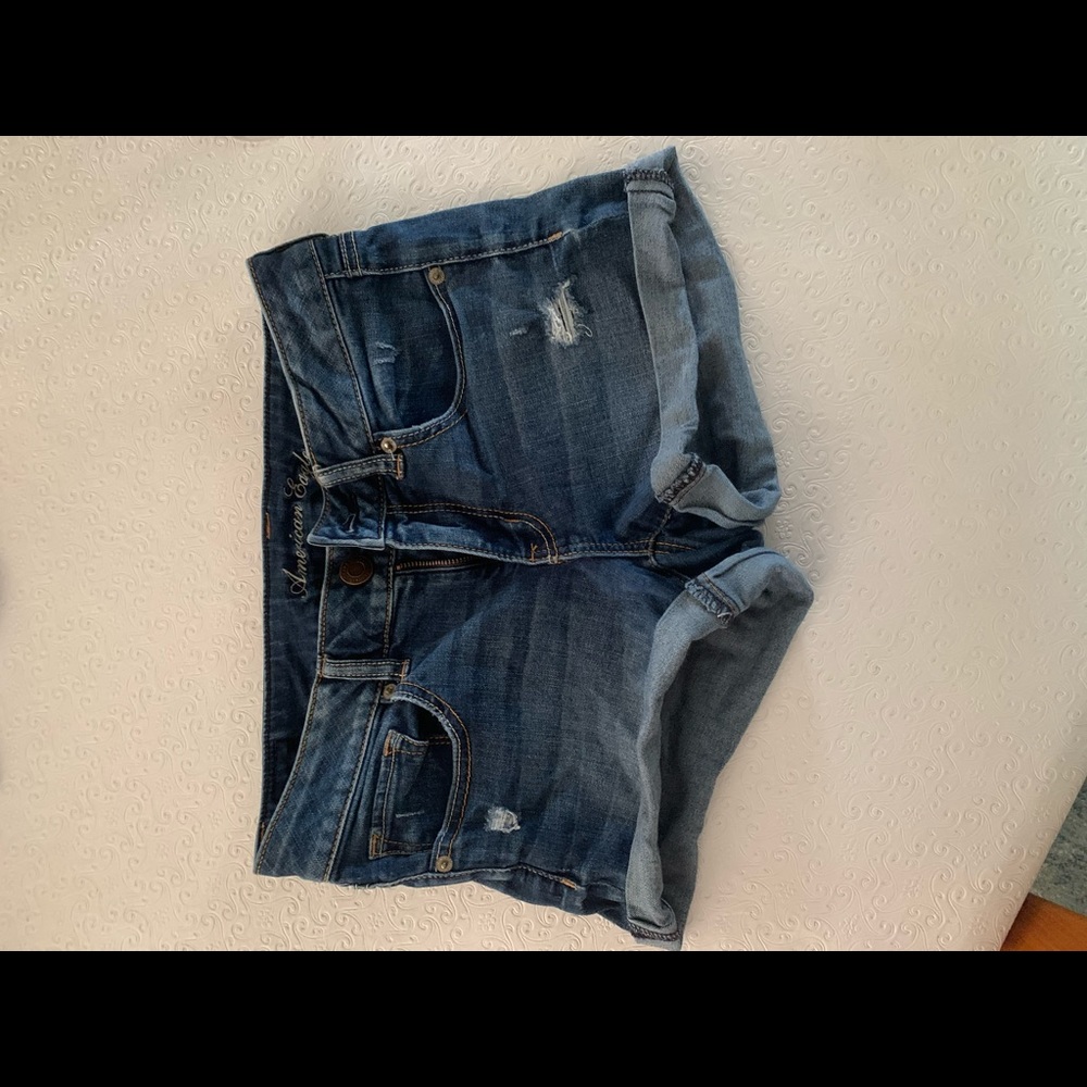 American eagle jean shorts